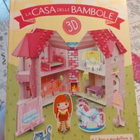 Libro e modellino da costruire-Casa delle bambole