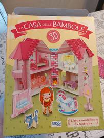 Libro e modellino da costruire-Casa delle bambole