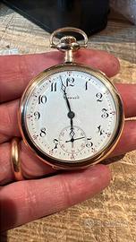 orologio tasca howard placcato oro