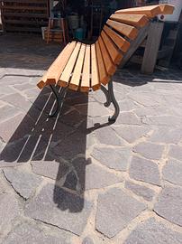 panchina per esterno