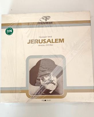 LP- Verdi – Jerusalem · Gavazzeni · Venezia 1963 