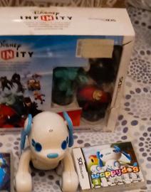 GIOCHI  PSP DS Wappydog CON  TOY INTERATTIVO