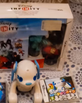 GIOCHI  PSP DS Wappydog CON  TOY INTERATTIVO