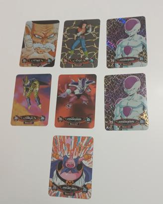 set lamincard dragon ball Z 