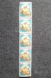 Francobolli 1980 nuovi Rocca di Calascio, 50 lire