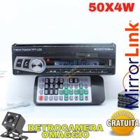 Autoradio 1 din motorizzato 7 pollici mirrorlink