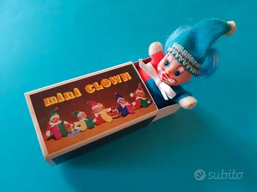 Fiammiferino MINI CLOWN anni '70   MOLTO RARO