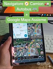 Navigatore 8" Android 16 4G per Camion e Bus Kit