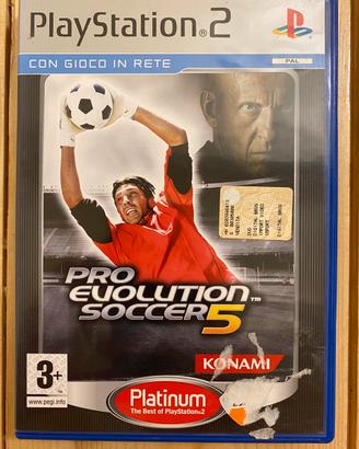 Gioco PlayStation 2 - PES (Pro Evolution Soccer) 5