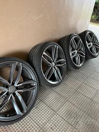 4 GOMME + CERCHI AUDI