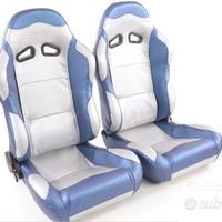 Sedile sportivo GRIGIO BLU