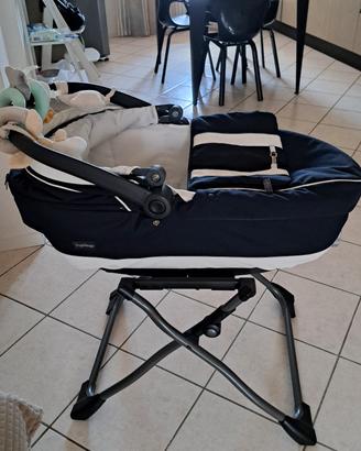 navicella Peg perego book 51 + base+kit per auto