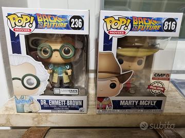 Funko POP! Back to the Future – Lotto 2 pezzi
