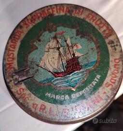 antica scatola di latta