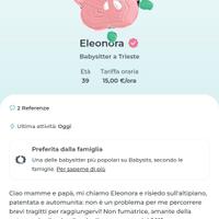 babysitter referenziata+formazione+primo soccorso 