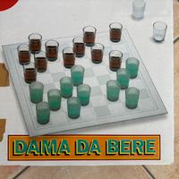 Dama da bere in vetro