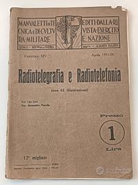 manuale di Radiotelegrafia e Radiotelefonia 