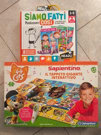 Set di 2 giochi educativi 