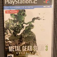 Metal Gear Solid 3 PS2 PAL ITA