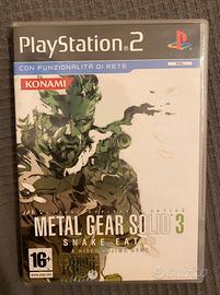 Metal Gear Solid 3 PS2 PAL ITA