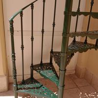 scala a chiocciola in Ghisa e Ferro 