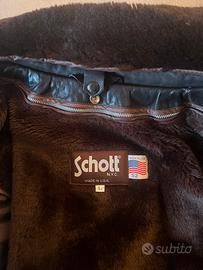 Schott leather Bomber