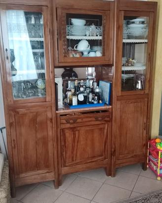 credenza primi anni del 900 in ciliegio 