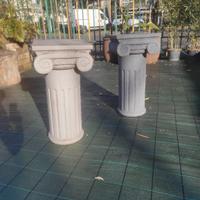 3 capitelli e colonne plastica 