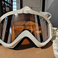 Maschera da sci/snowboard Anon Figment Bianca