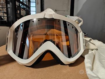 Maschera da sci/snowboard Anon Figment Bianca