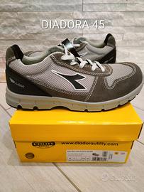 Scarpe antinfortunistiche Diadora 45 NUOVE