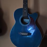 Chitarra blu Stealton