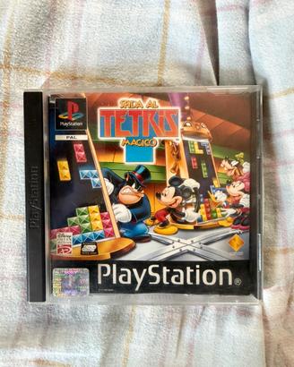 Sfida al Tetris Magico PS1 Completo PAL ITA