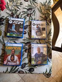 PS5 FC24 FIFA 23 FIFA 22 FAR CRY 6