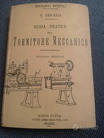 Libro antico - tornitore meccanico - 1900