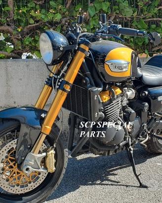 Allestimento moto special su misura ohlins brembo