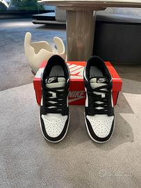 Nike Dunk Low Bianco Nero Panna Sneakers EU37.5