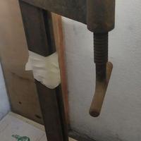COPPIA MORSE STRETTOIO DA FALEGNAME VINTAGE