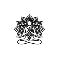 Decorazione Parete Yoga Mandala – Wall Art Meditaz