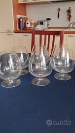 bicchieri per brandy in cristallo n'6