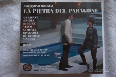 DVD Rossini lirica pietra del paragone - box 3 cd
