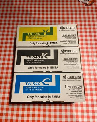 Toner originali Kyocera TK-540 per FS-C5100DN