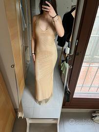 abito lungo stile sirena