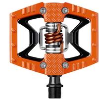Pedali Crankbrothers arancio e neri