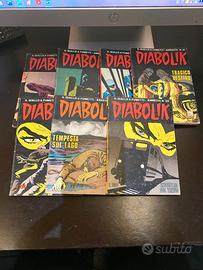 DIABOLIK INEDITO ANNO XVI  7 numeri