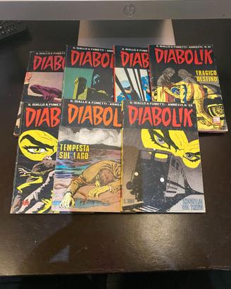 DIABOLIK INEDITO ANNO XVI  7 numeri