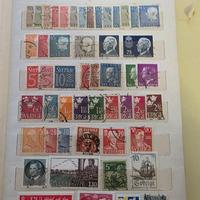 Album francobolli europei vintage