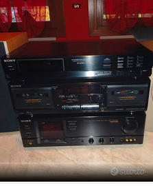sony stereo completo diffusori wharfedale