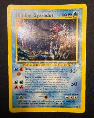 Pokémon Shining Gyarados 65/64 Holo Italiano