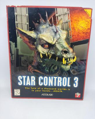 Star Control 3 - PC CD-ROM - Big Box Accolade 1996